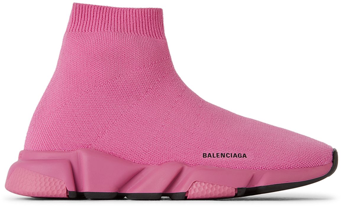 Balenciaga Kids Kids Pink Speed Sneakers