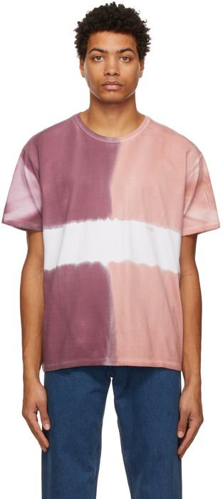 Nanamica Pink & Purple H/S Graphic T-Shirt