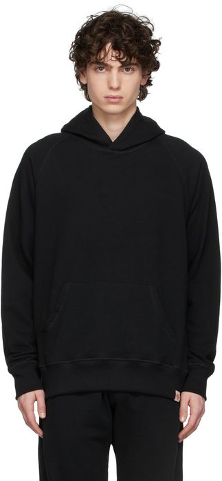 Bather Black Organic Cotton Hoodie