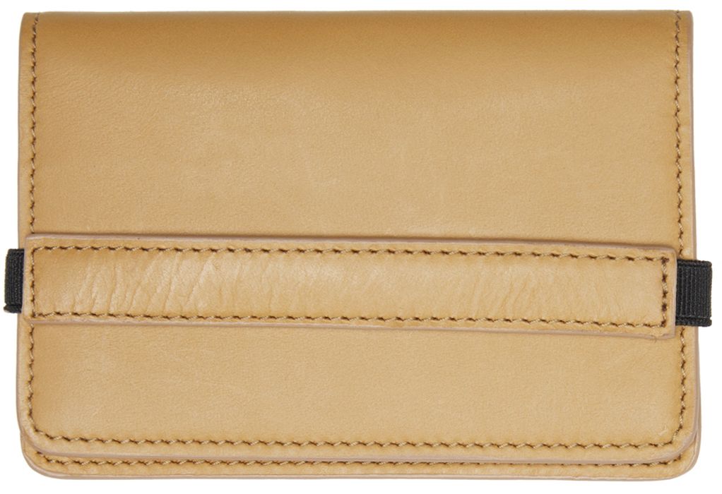 Common Projects Tan Accordion Wallet
