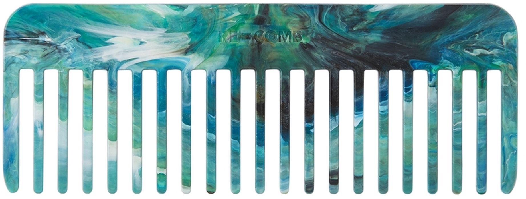 RE=COMB Blue & Green Large Recycled Comb