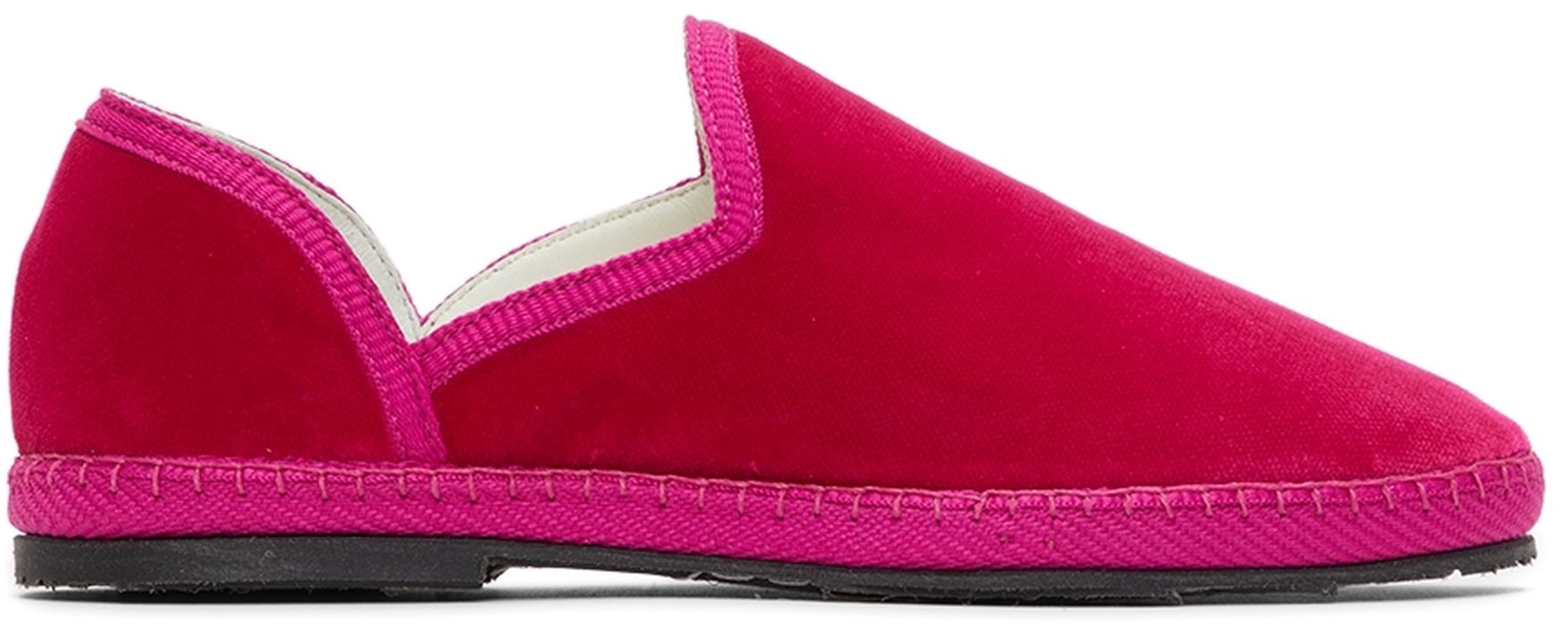 The Row Kids Pink Friulane Slippers
