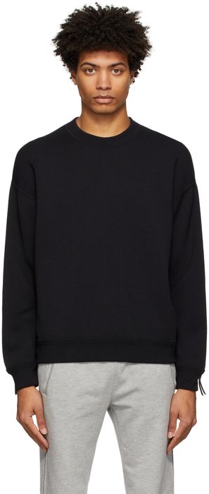3.1 Phillip Lim Black Zip Sleeve Sweater