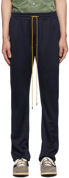 Rhude SSENSE Exclusive Navy Track Lounge Pants