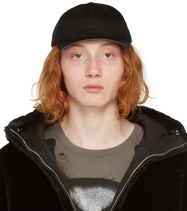 Givenchy Black Chopped Cap