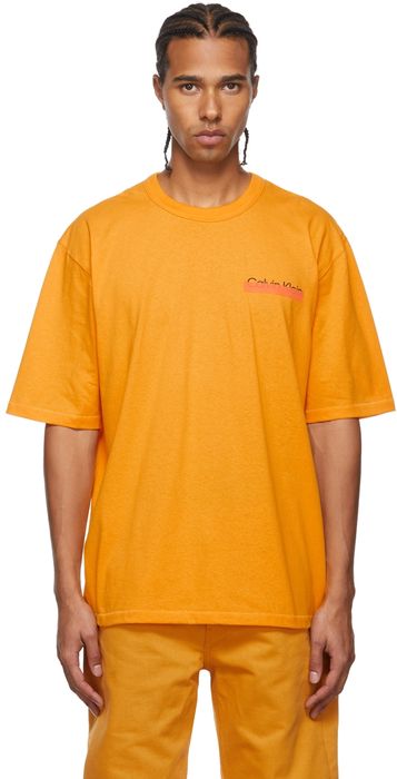 Heron Preston for Calvin Klein Orange Season 2 Heavy Weight T-Shirt