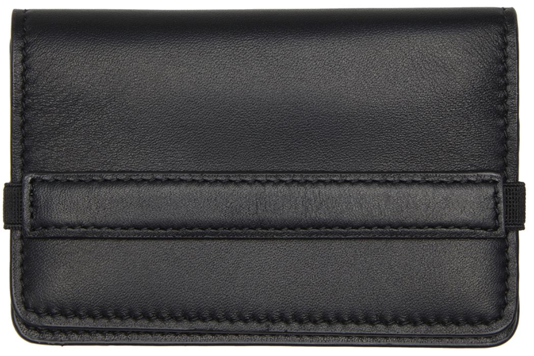 Common Projects Black Accordion Wallet