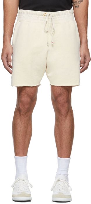 Les Tien Off-White French Terry Yacht Shorts
