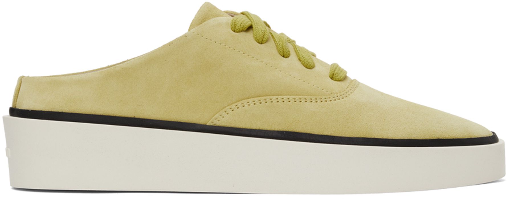 Fear of God Green Suede 101 Backless Sneakers