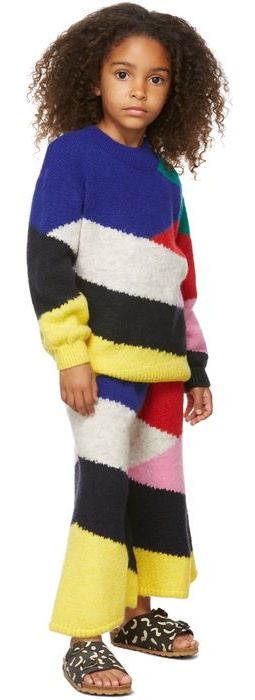 Bobo Choses Kids Multicolor Knit Culotte Lounge Pants