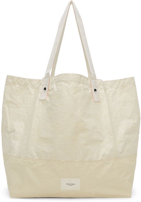 rag & bone Off-White Addison Oversized Tote Bag
