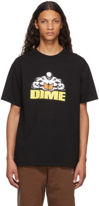 Dime Black Jersey Knowledge Is Power T-shirt
