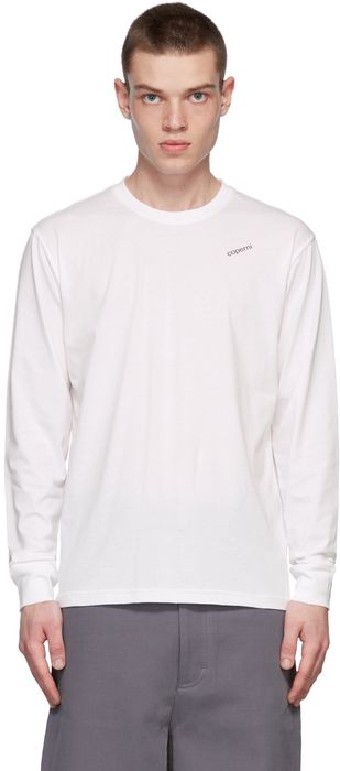 Coperni SSENSE Exclusive White Logo Print T-Shirt