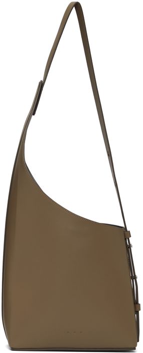 Aesther Ekme Taupe Demi Lune Bag