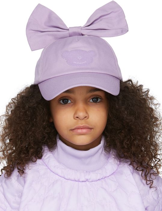CRLNBSMNS Kids Purple Patch Set Cap