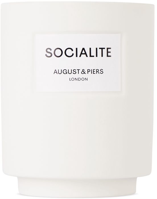 AUGUST & PIERS Socialite Candle, 12 oz