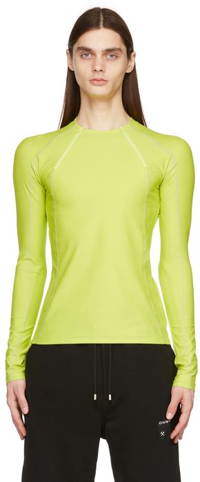 GmbH Yellow Rashguard Long Sleeve T-Shirt