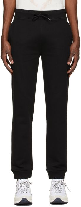 A.P.C. Black French Terry Lounge Pants