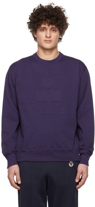 Isabel Marant Purple Mike Sweatshirt