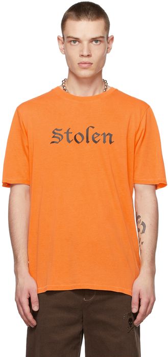 Stolen Girlfriends Club Orange Burning Desire T-Shirt