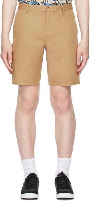 Burberry Beige Shibden Chino Shorts