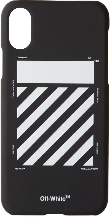 Off-White Black & White Diagonal iPhone X Case