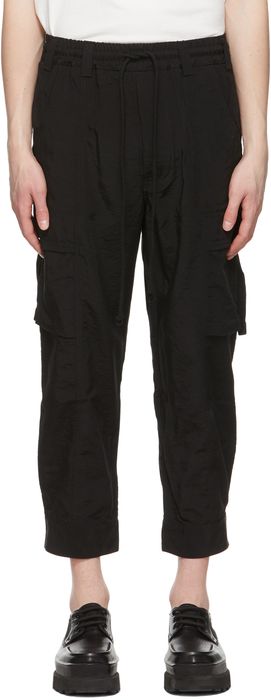 Song for the Mute Black Tabbed Cargo Pants