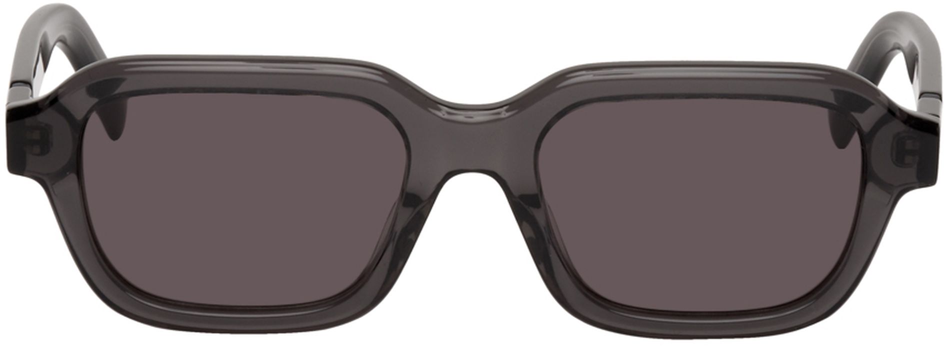 Kenzo Grey Rectangular Sunglasses
