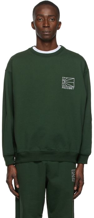 Rassvet Green Logo Sweatshirt