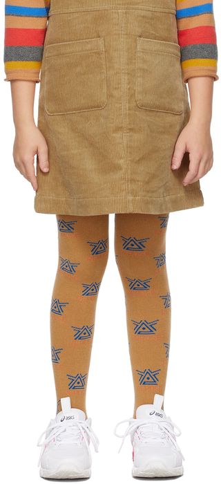 Repose AMS Kids Tan All Over Print Tights