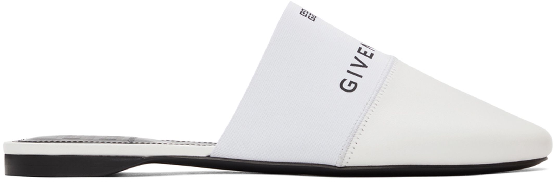 Givenchy Off-White Paris Flat Mules