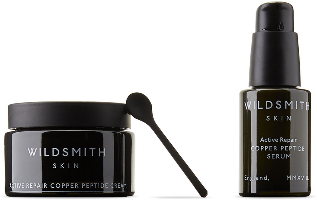 Wildsmith Skin Compostable Copper Peptide Serum & Cream Duo