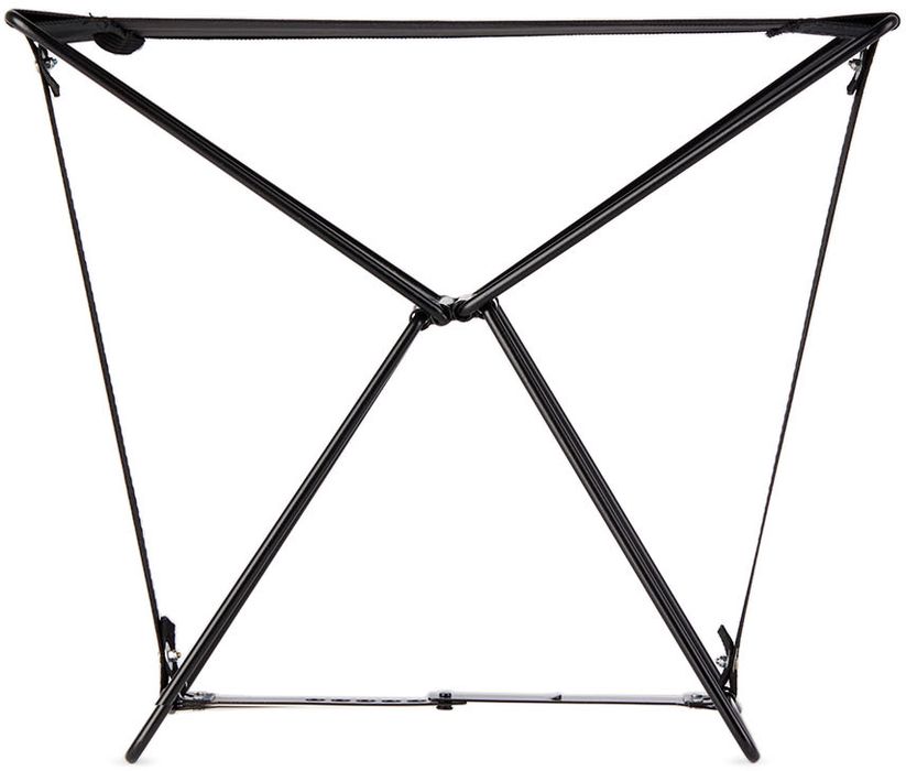 Afield Out SSENSE Exclusive Black Foldable Camp Stool