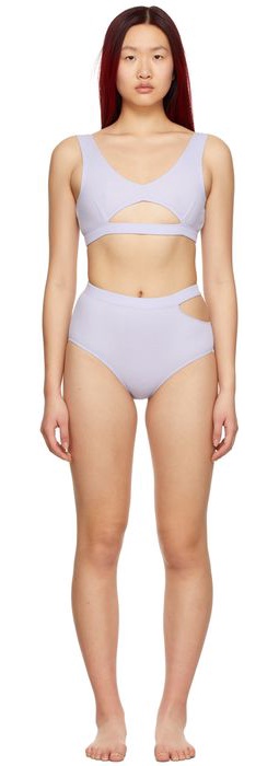 Marieyat Purple Ryym & Sade Underwear Set