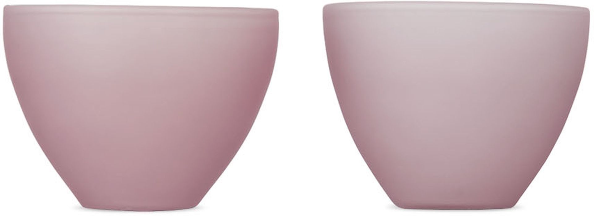 Los Objetos Decorativos Purple Opal Small Vase Set