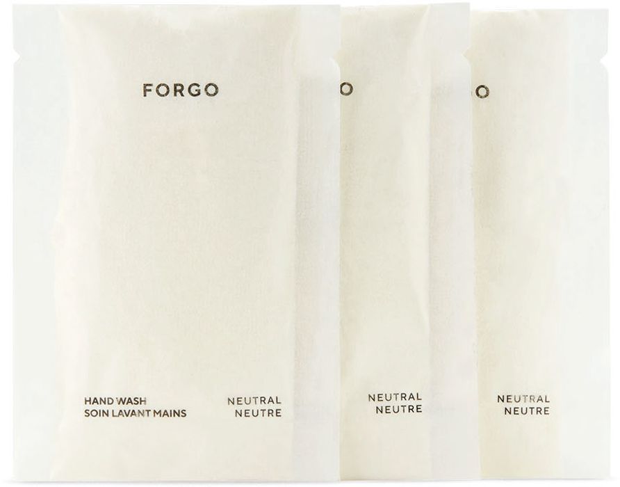 FORGO Neutral Hand Wash Refill Set, 3 x 12 g