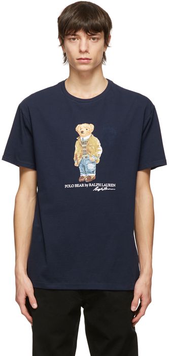 Polo Ralph Lauren Navy Polo Bear T-Shirt