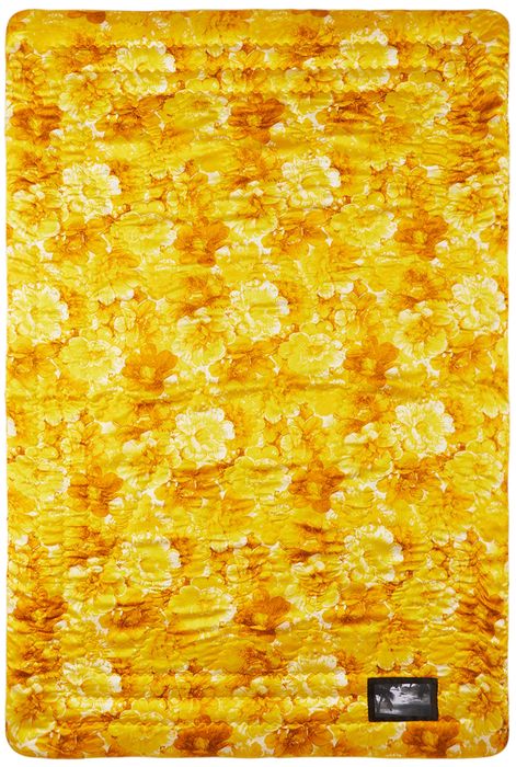 Kwaidan Editions SSENSE Exclusive Yellow Quilted Blanket