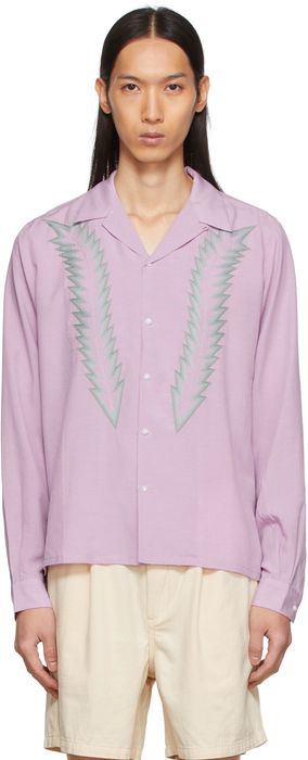 Double Rainbouu Purple Feather Shirt