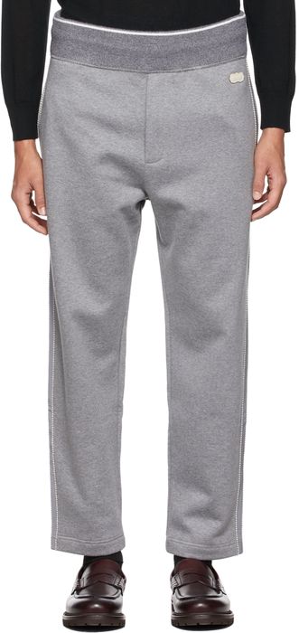 Agnona Grey Fleece Lounge Pants