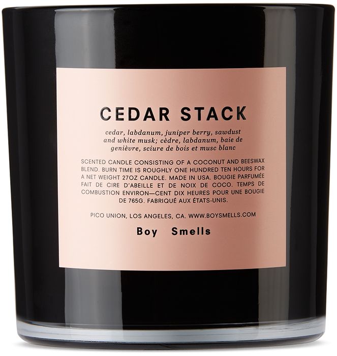 Boy Smells Cedar Stack Candle, 8.5 oz