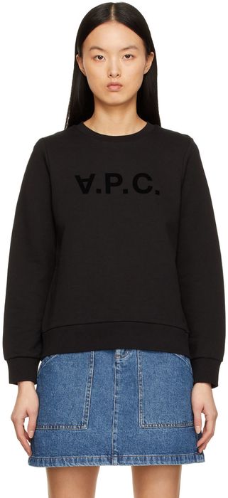 A.P.C. Black Viva Sweatshirt