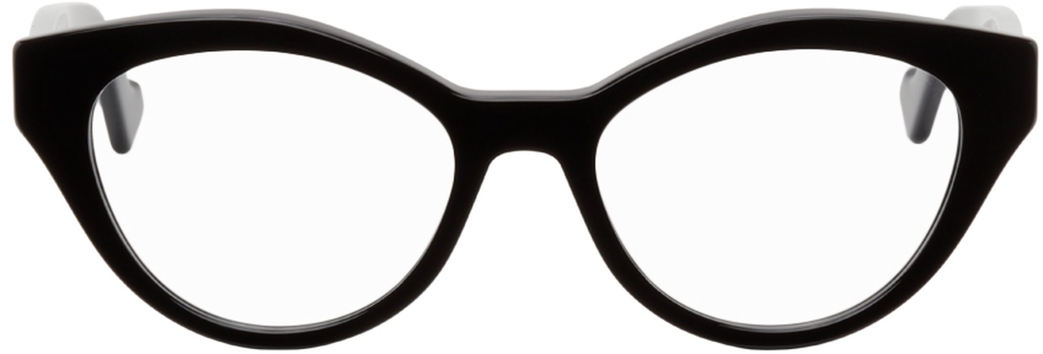 Gucci Black Oval GG Glasses