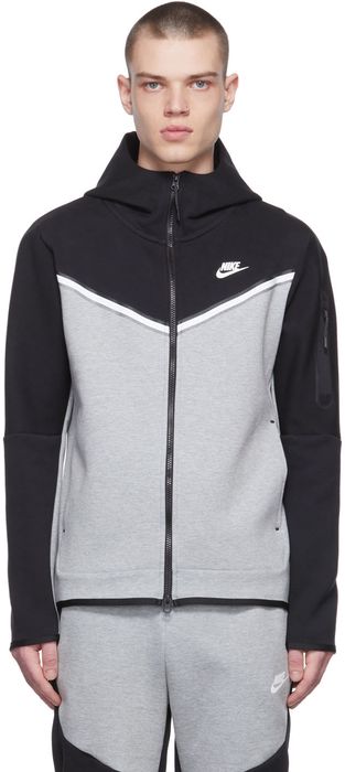 Nike Black & Grey Sportswear Tech Hoodie