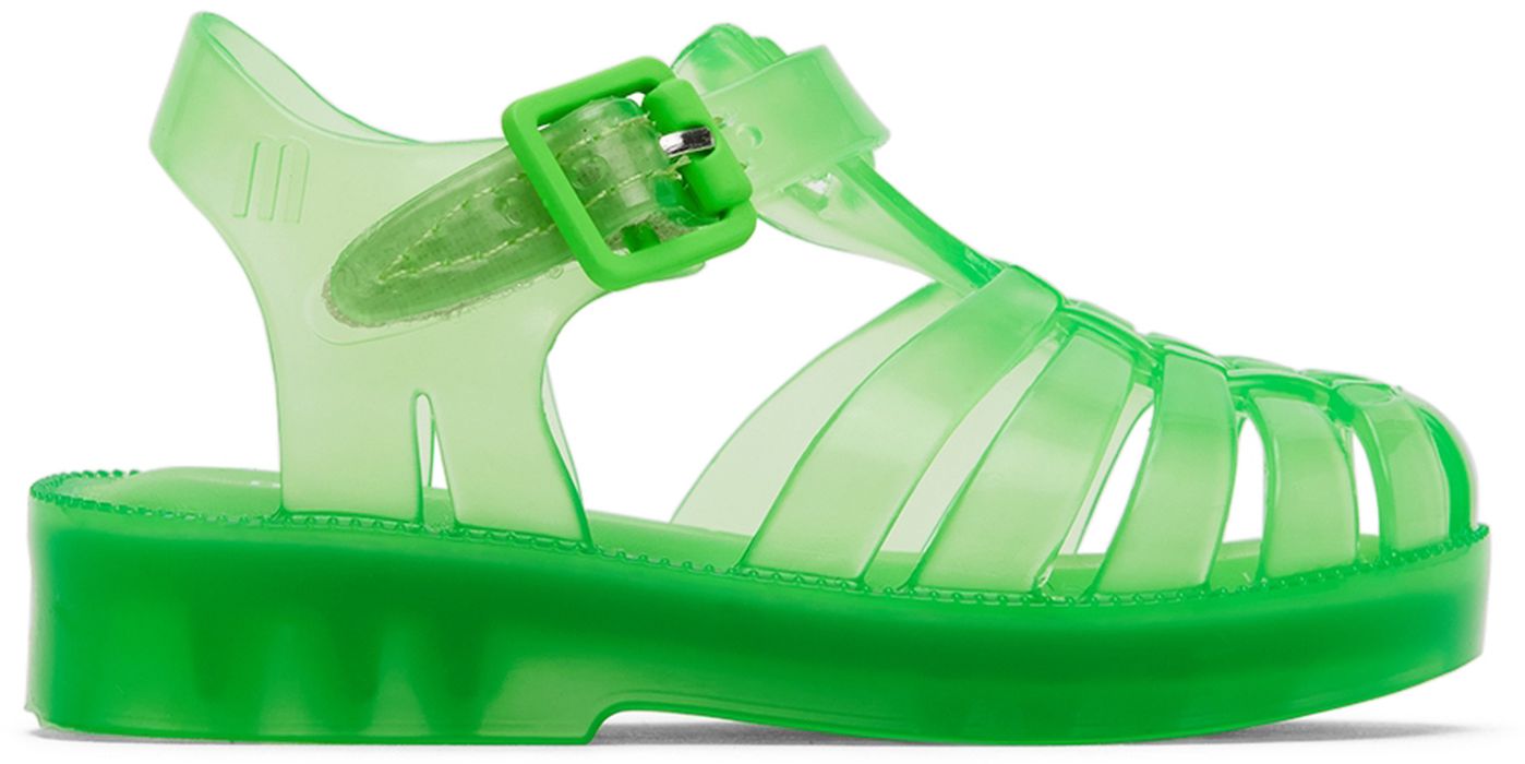 Mini Melissa Baby Green Possession Flats