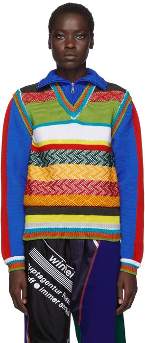 Ahluwalia Multicolor AGR Edition Knit Turtleneck