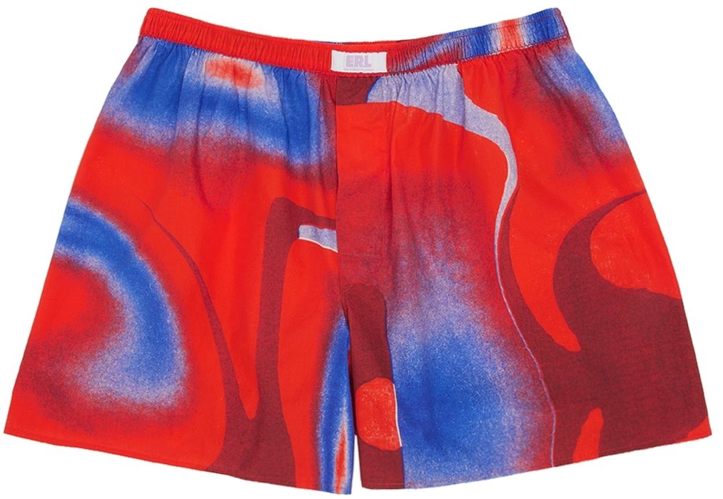 ERL Red & Blue Boxer Shorts