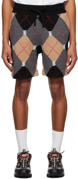 Burberry Beige Knit Shorts