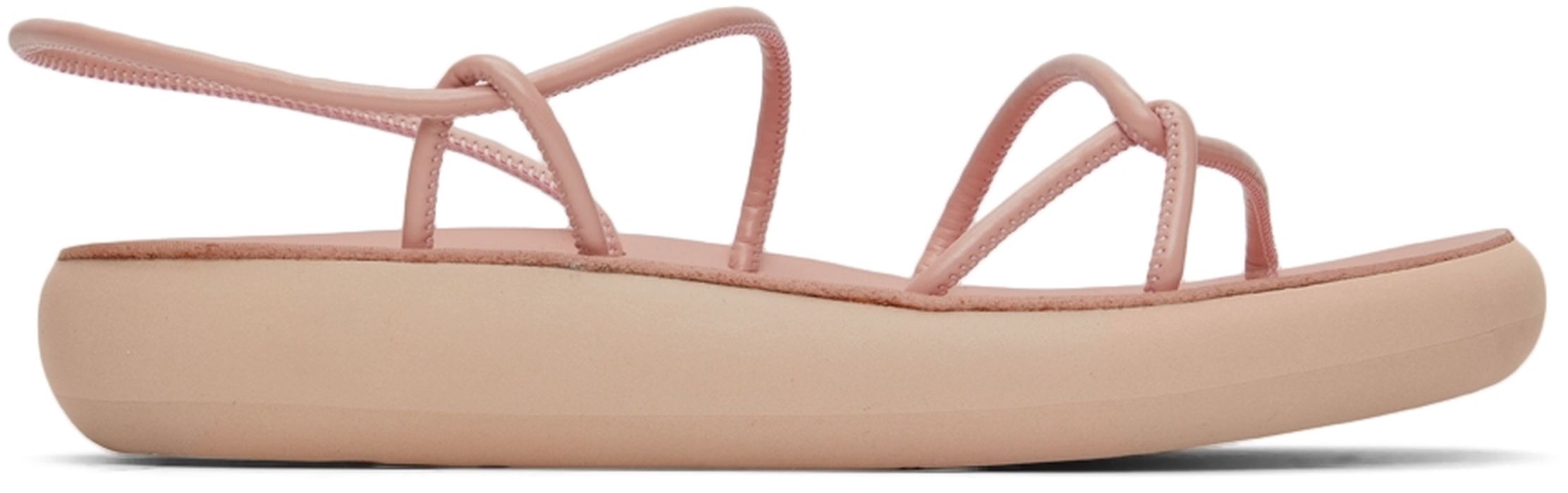 Ancient Greek Sandals Pink Taxidi Comfort Sandals