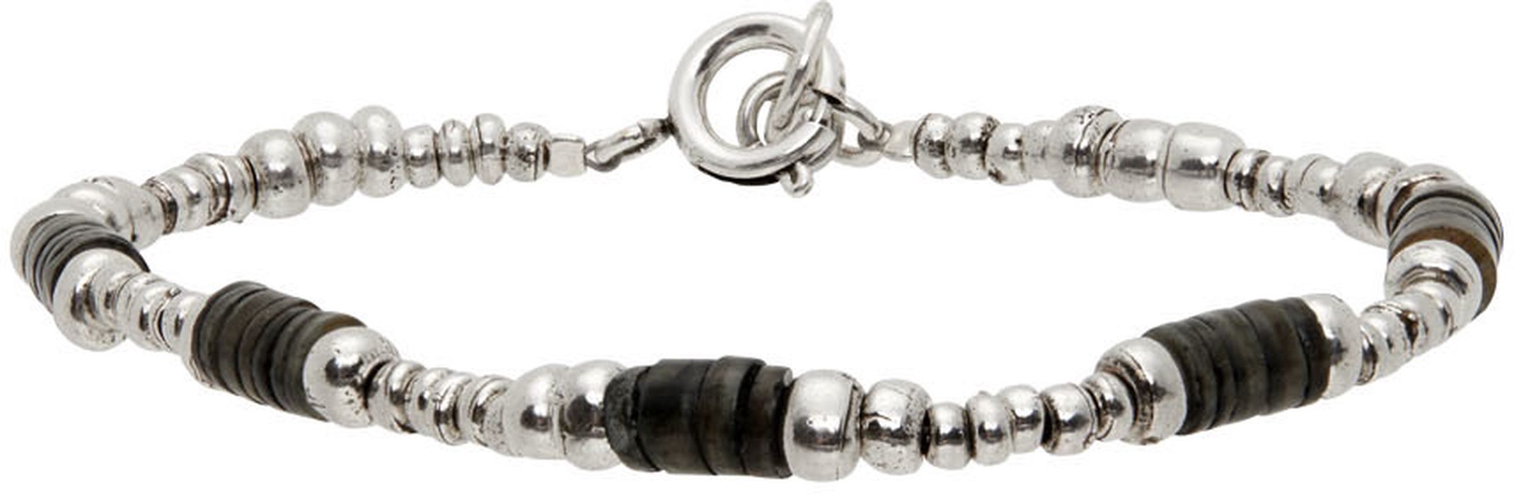 Isabel Marant Black & Silver Really Bracelet